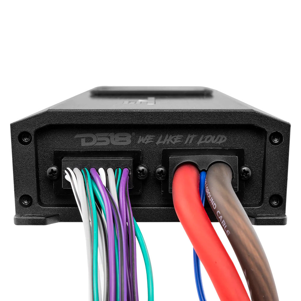 DS18 NXL 8Channel FullRange Class D MarinePowersports Amplifier  8 x 150W RMS 4Ohm NXLX12008D