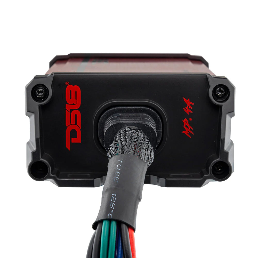 DS18 MP4A FullRange 4 Channel Class D Amplifier  4 x 40W RMS  4Ohm MP4A