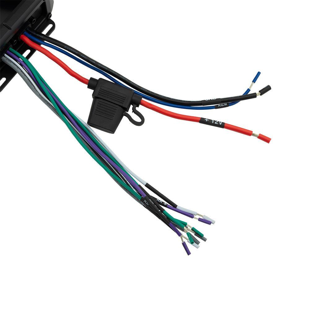 NXL 4-Channel Full-Range Class D IP67 Marine and Powersports NANO Amplifier 4 X 100 Watts Rms @ 4-Ohm 1800 Watts Peak