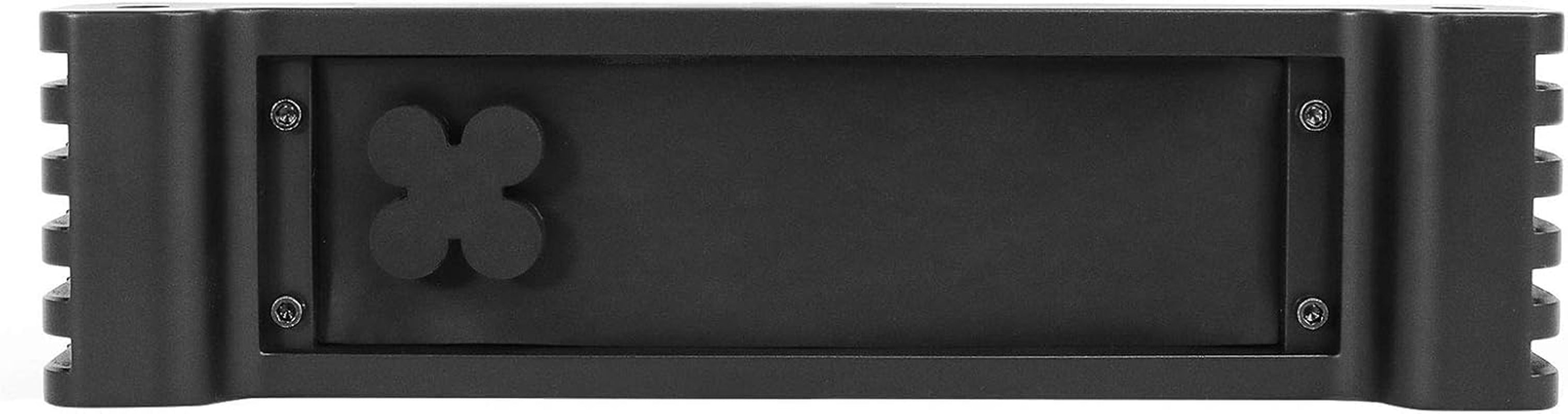 DBM25 Marine Amplifier, 1500W Peak/375W Dyno RMS, 2 Channel, 2 or 4 Ohm, Waterproof Design, Adjustable Crossover, Remote Bass Control for Boats and Marine Audio