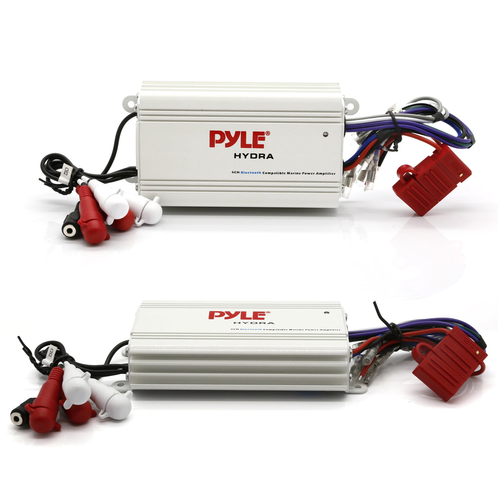 Bluetooth Marine Amplifier Kit, 4-Ch. Waterproof Audio Power Amp System
