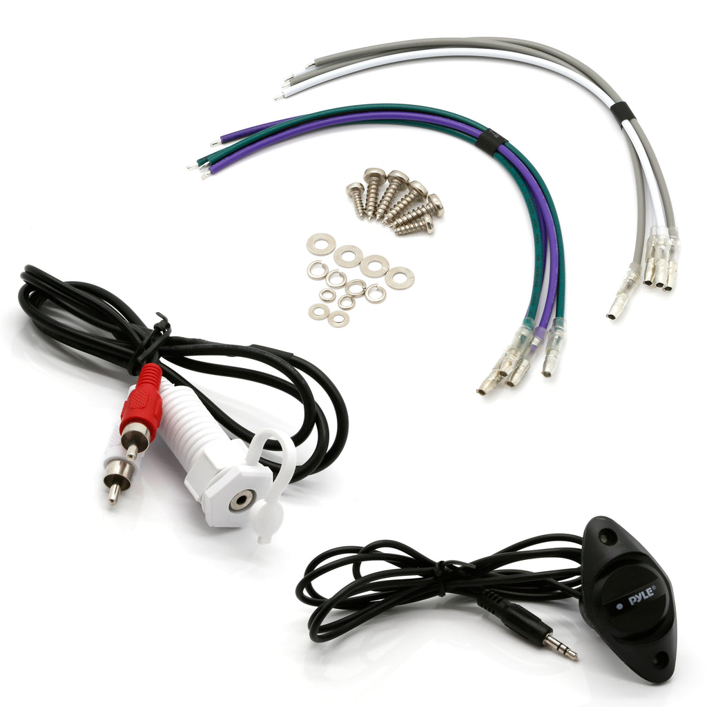 Bluetooth Marine Amplifier Kit, 4-Ch. Waterproof Audio Power Amp System