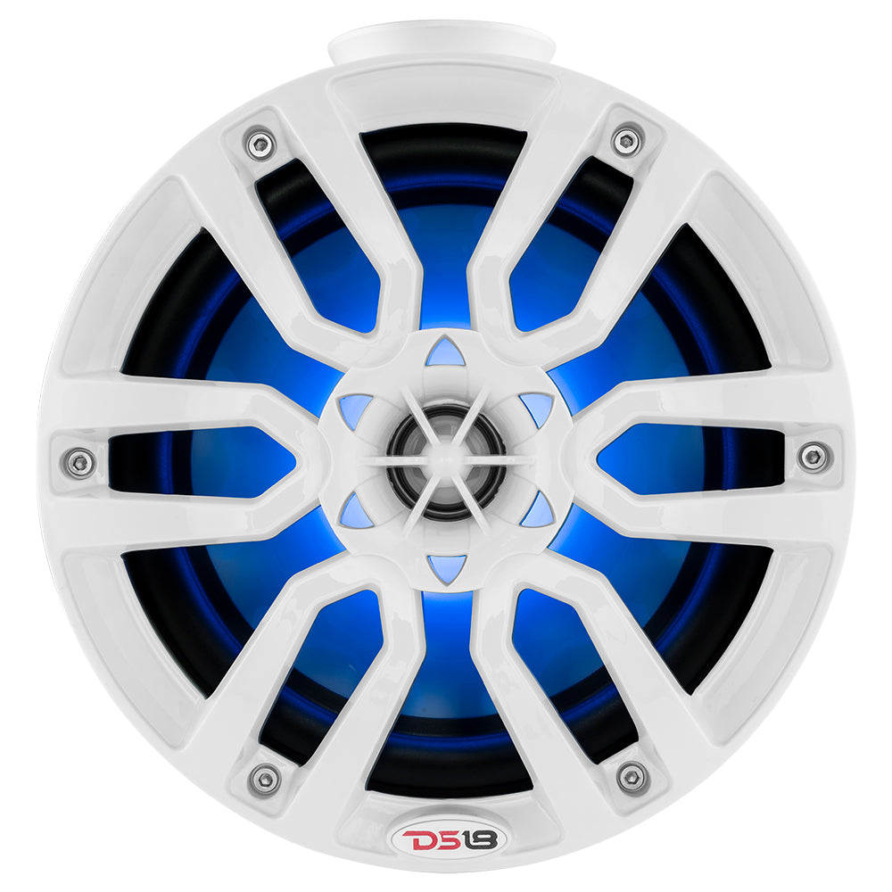 DS18 HYDRO 65 Compact Wakeboard Pod Tower wRGB Light  300W  White NXLPS6W