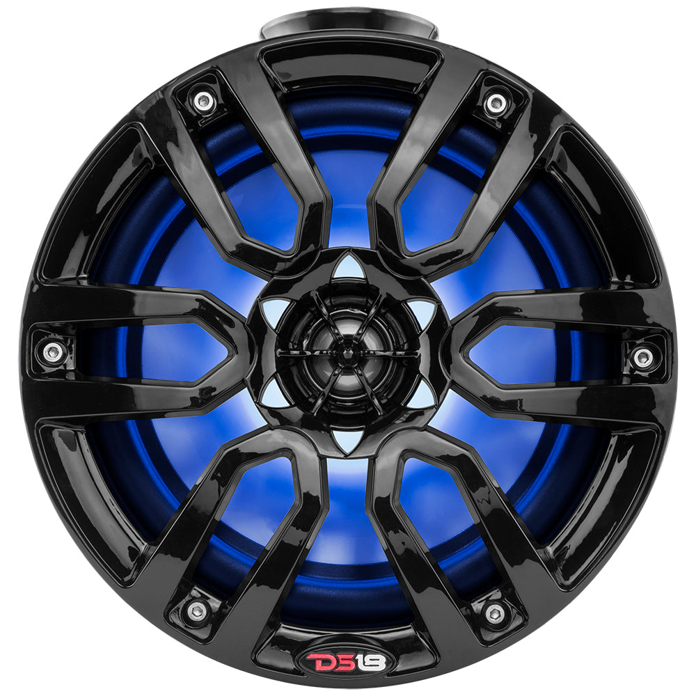 DS18 HYDRO 8 Compact Wakeboard Pod Tower wRGB Light  375W  Red NXLPS8R