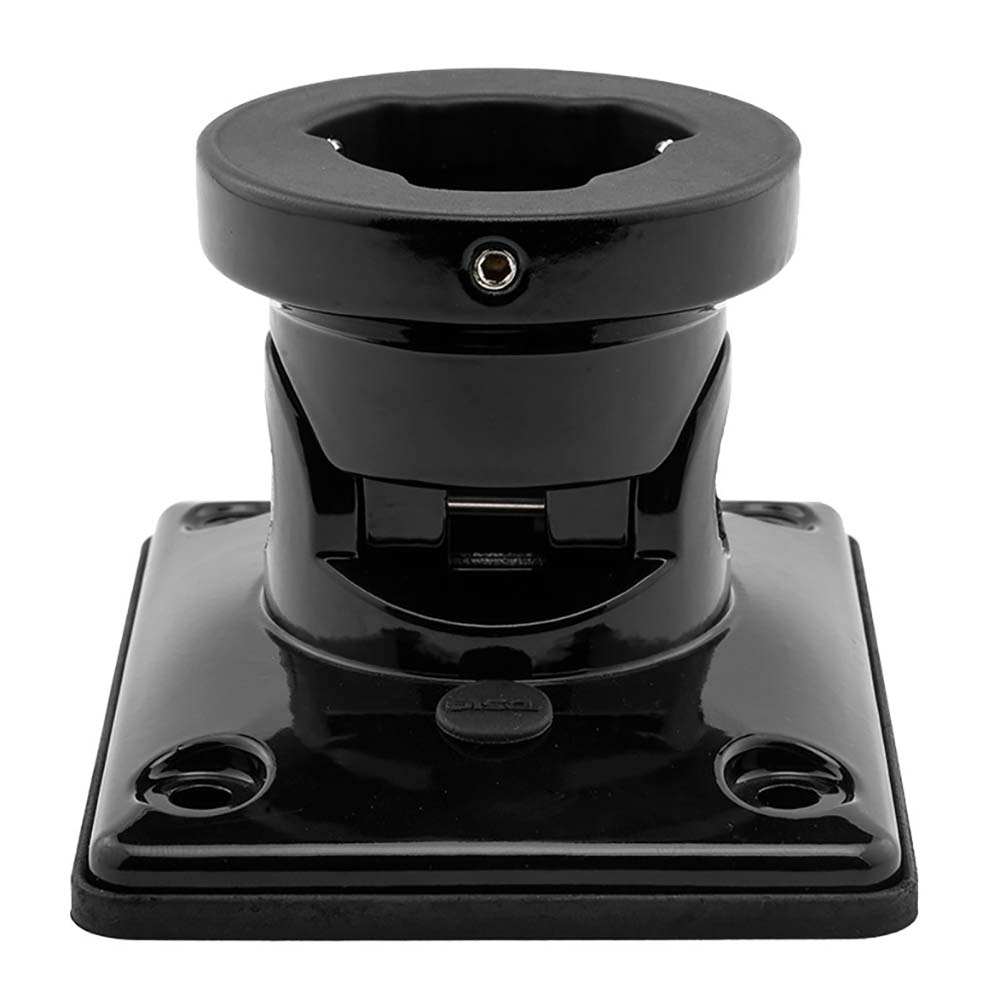 DS18 HYDRO Universal Flat Swivel Mount  Black FLMBPSBKV2