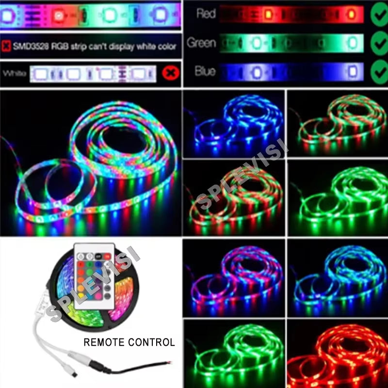 LED Strip Kit for Caravan Kayak Yacht Sailing Boat Marine Deck Accent Interior Lighting Waterproof 12V Bow Trailer Pontoon Light