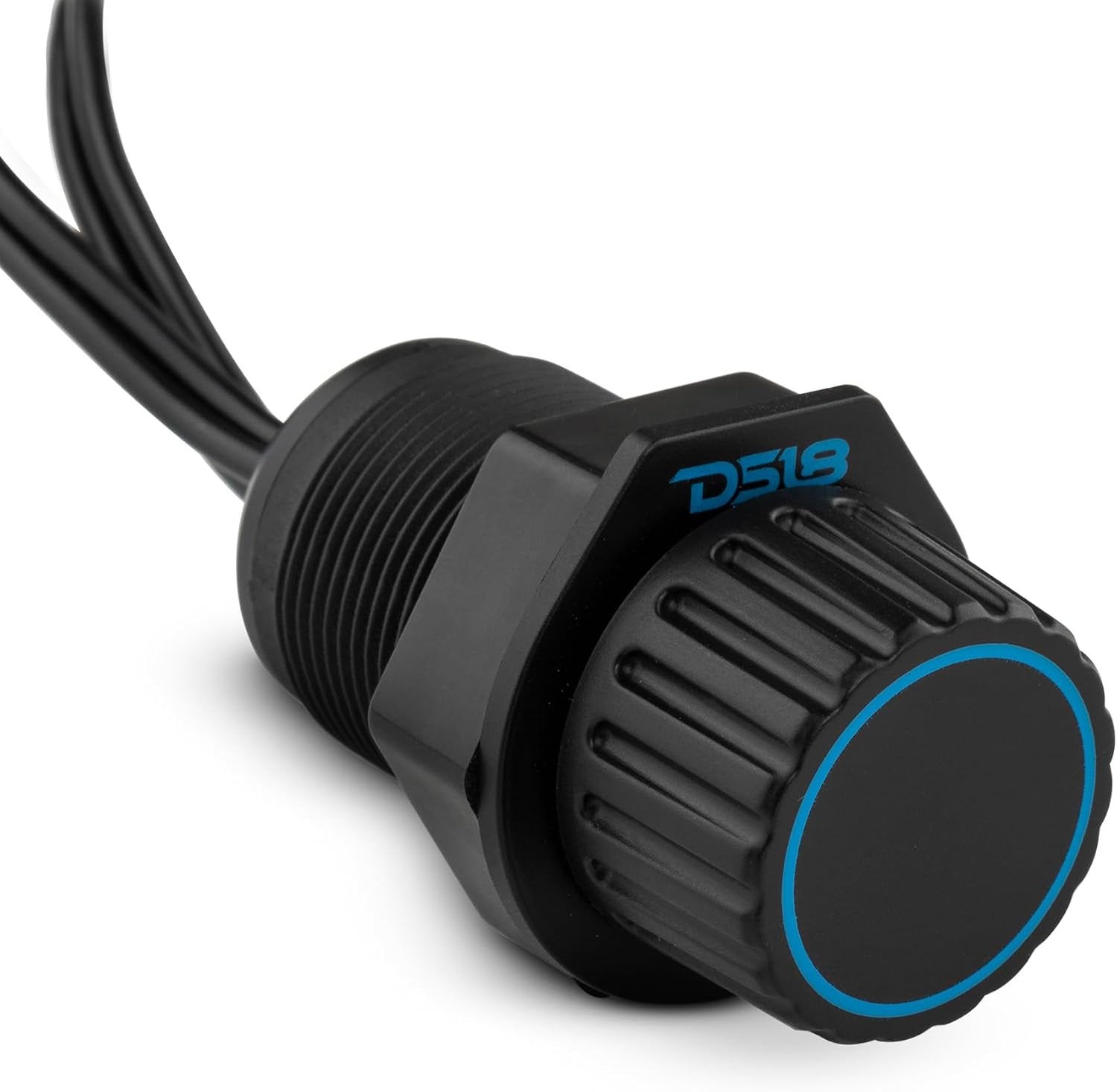 MBKR Marine Bass Knob Remote Gain/Volume - Compatible with Any Source Unit - Bass Knob Level Controller - Universal RCA Line Level Control Waterproof Design for All Audio Applications