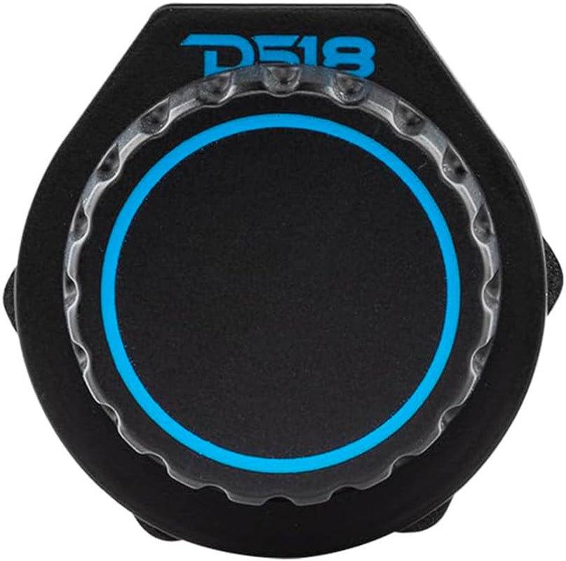 MBKR Marine Bass Knob Remote Gain/Volume - Compatible with Any Source Unit - Bass Knob Level Controller - Universal RCA Line Level Control Waterproof Design for All Audio Applications